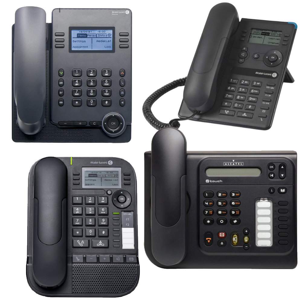 Teléfonos Alcatel Digitales Analógicos IP